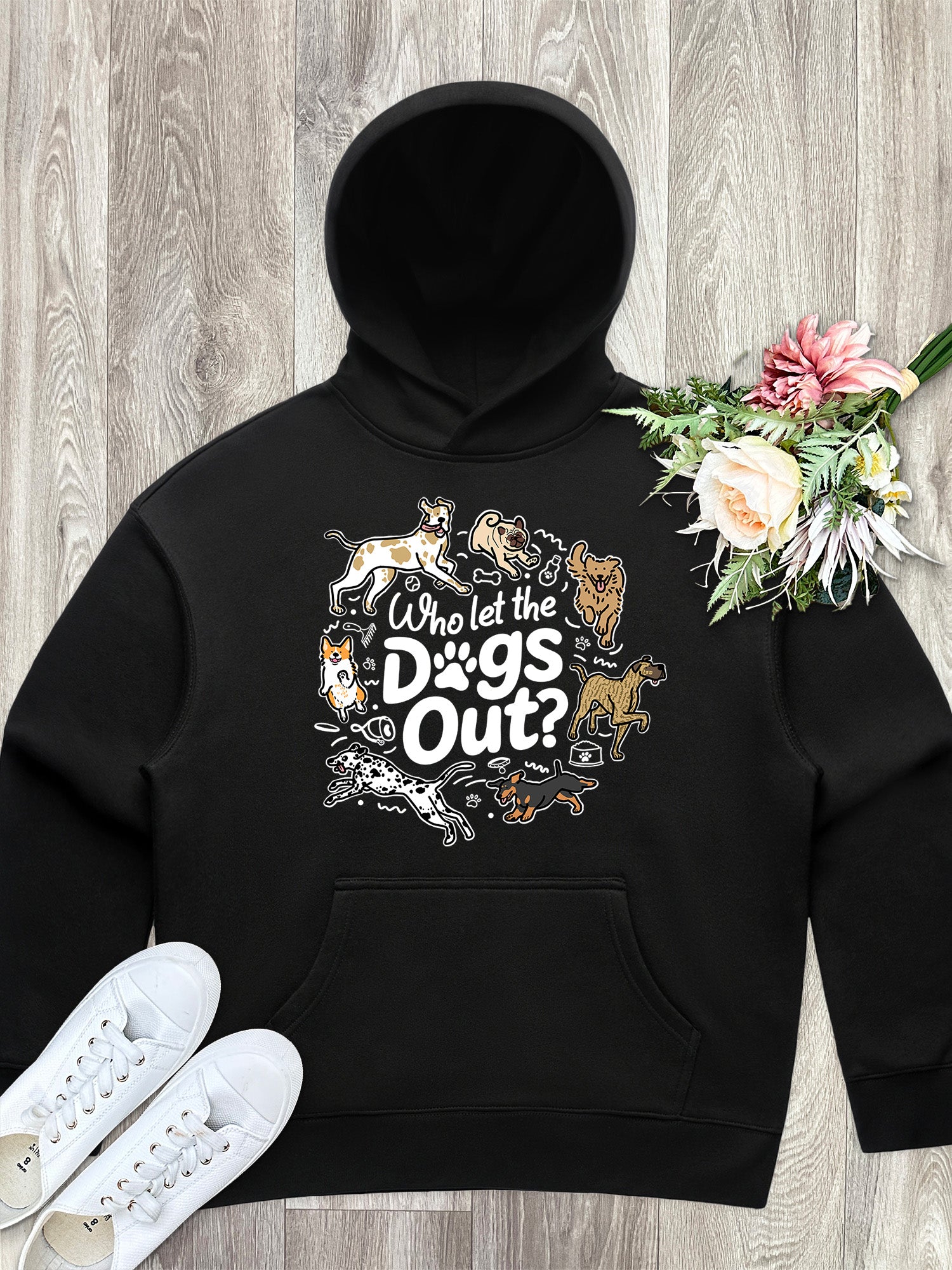 Who Let The Dogs Out? Women's Comfort Hood