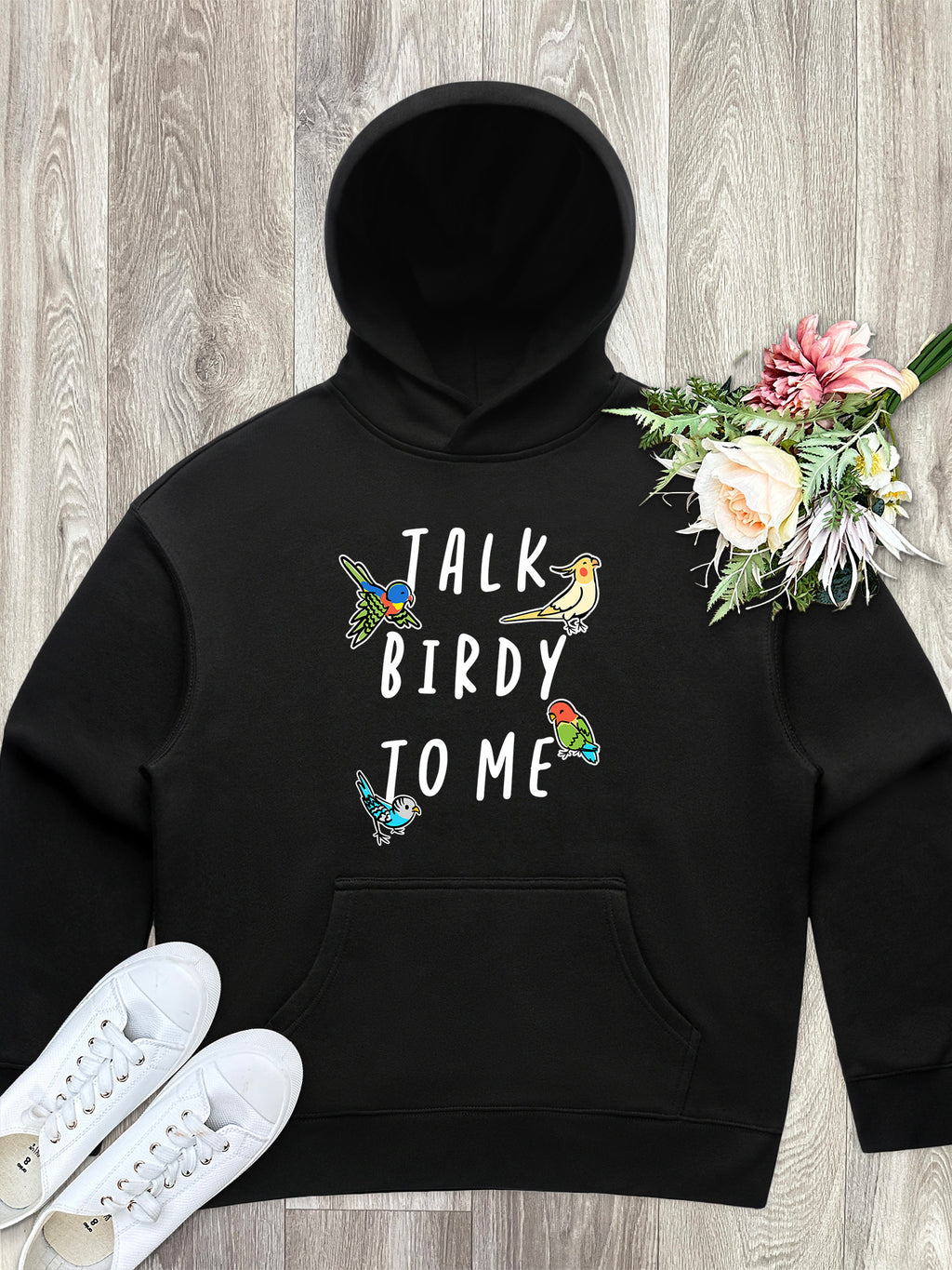 Talk Birdy To Me Women's Comfort Hood