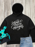 Think Pawsitive Thoughts Women's Comfort Hood