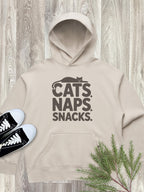 Cats. Naps. Snacks. Women's Comfort Hood