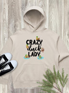 Crazy Duck Lady Women's Comfort Hood