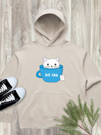 Kit-Tea Cat Women's Comfort Hood