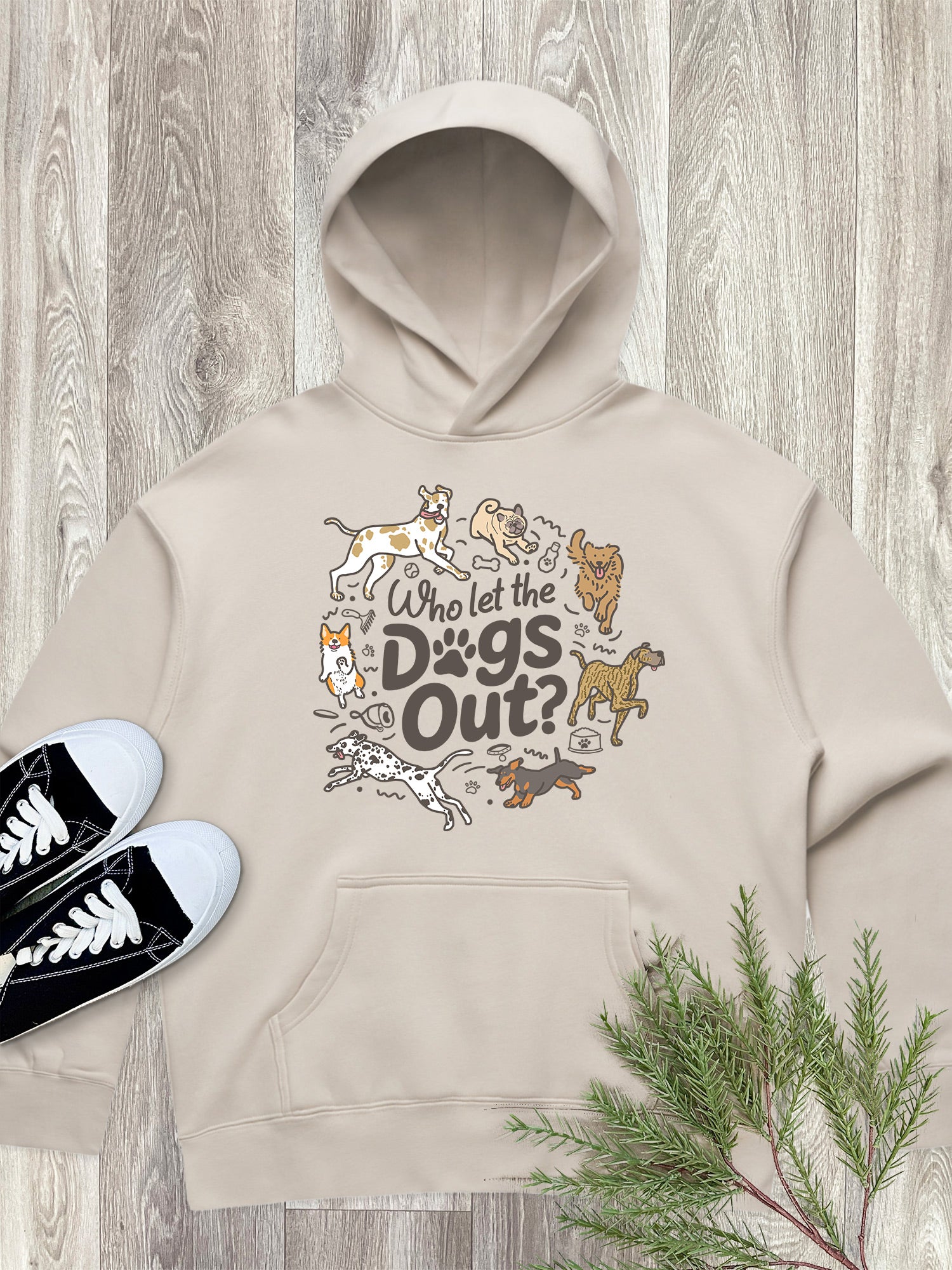 Who Let The Dogs Out? Women's Comfort Hood