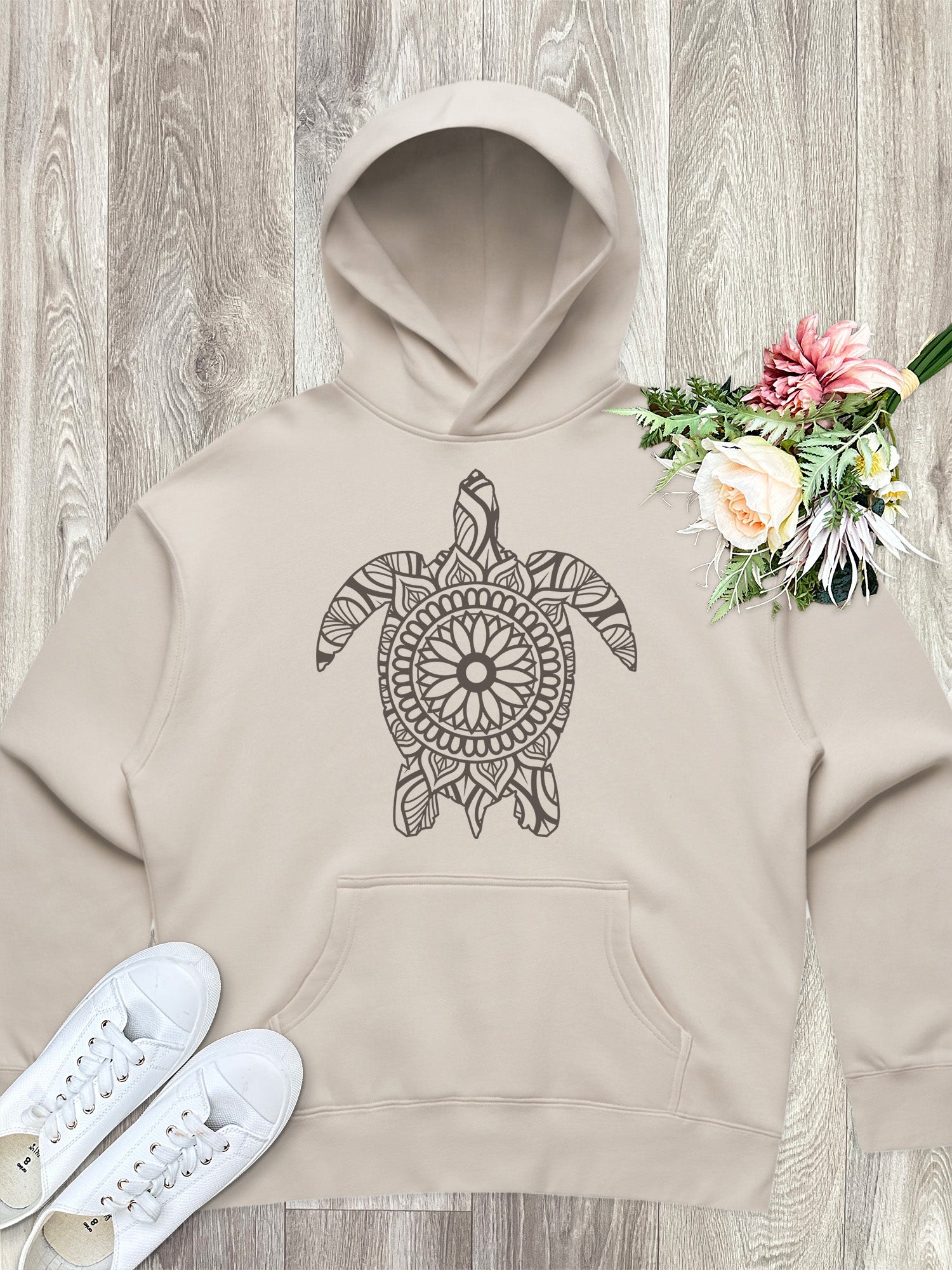 Turtle Mandala Women's Comfort Hood
