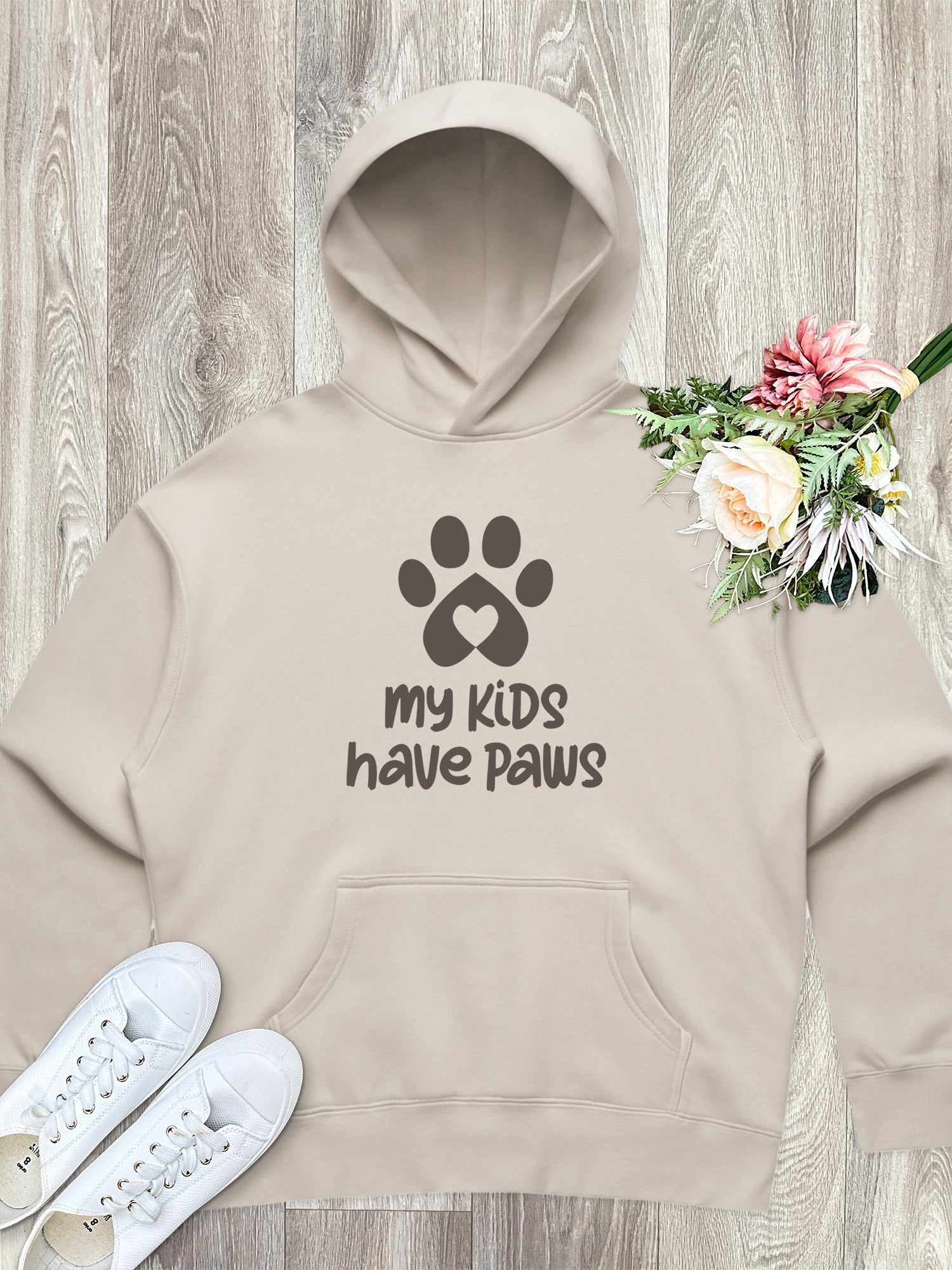 My Kids Have Paws Women's Comfort Hood