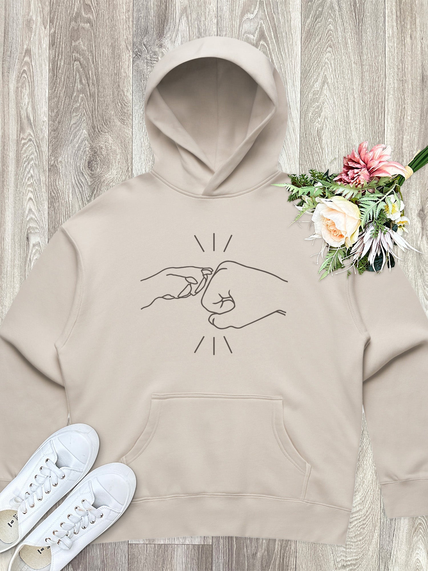 Paw Fist Bump Women's Comfort Hood