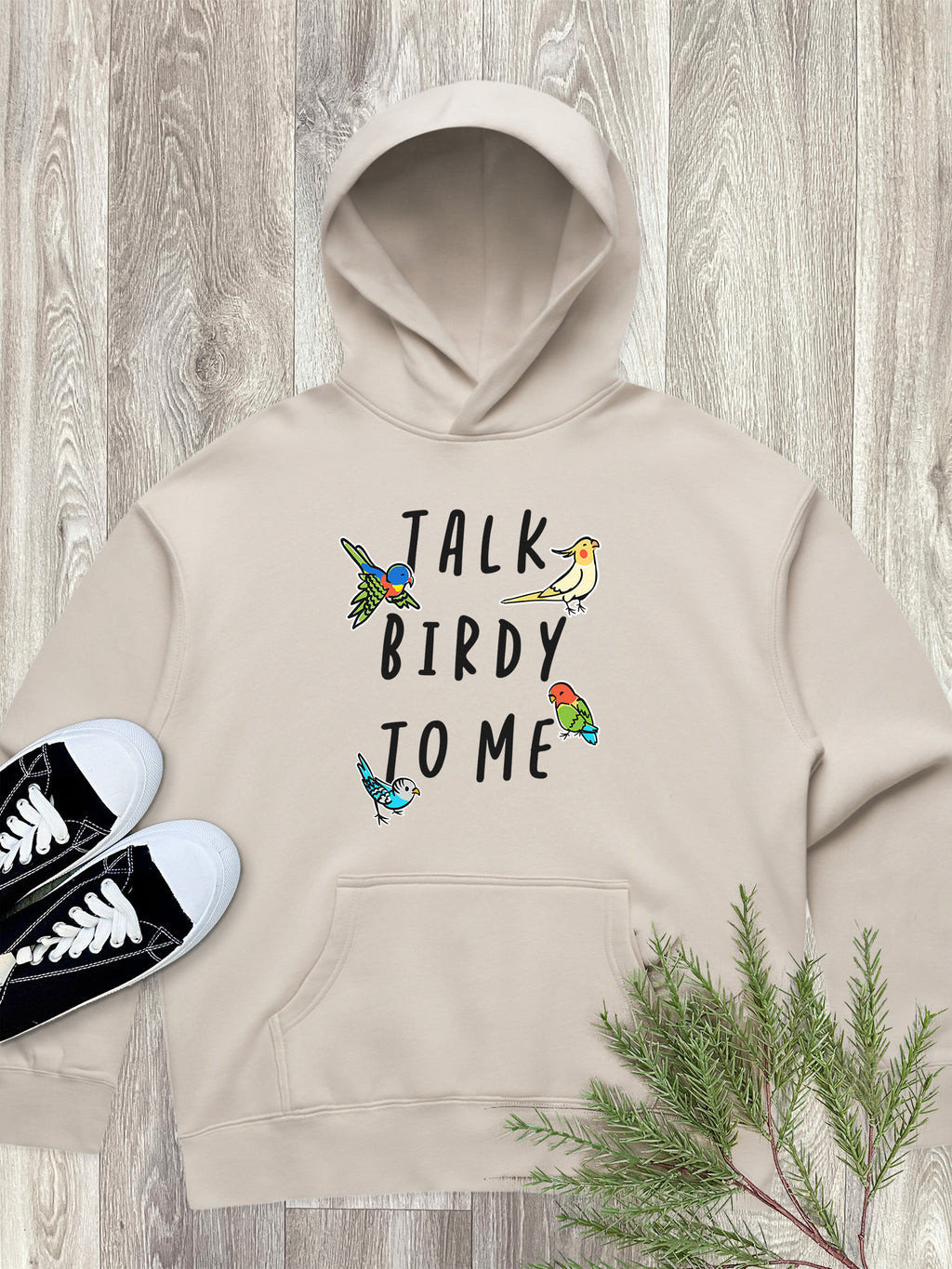Talk Birdy To Me Women's Comfort Hood
