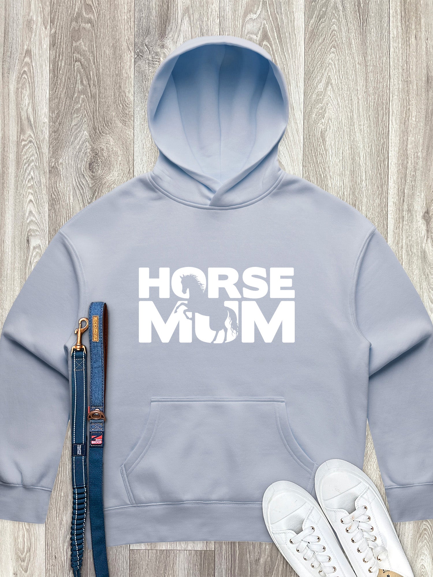Horse Mum Silhouette Women's Comfort Hood