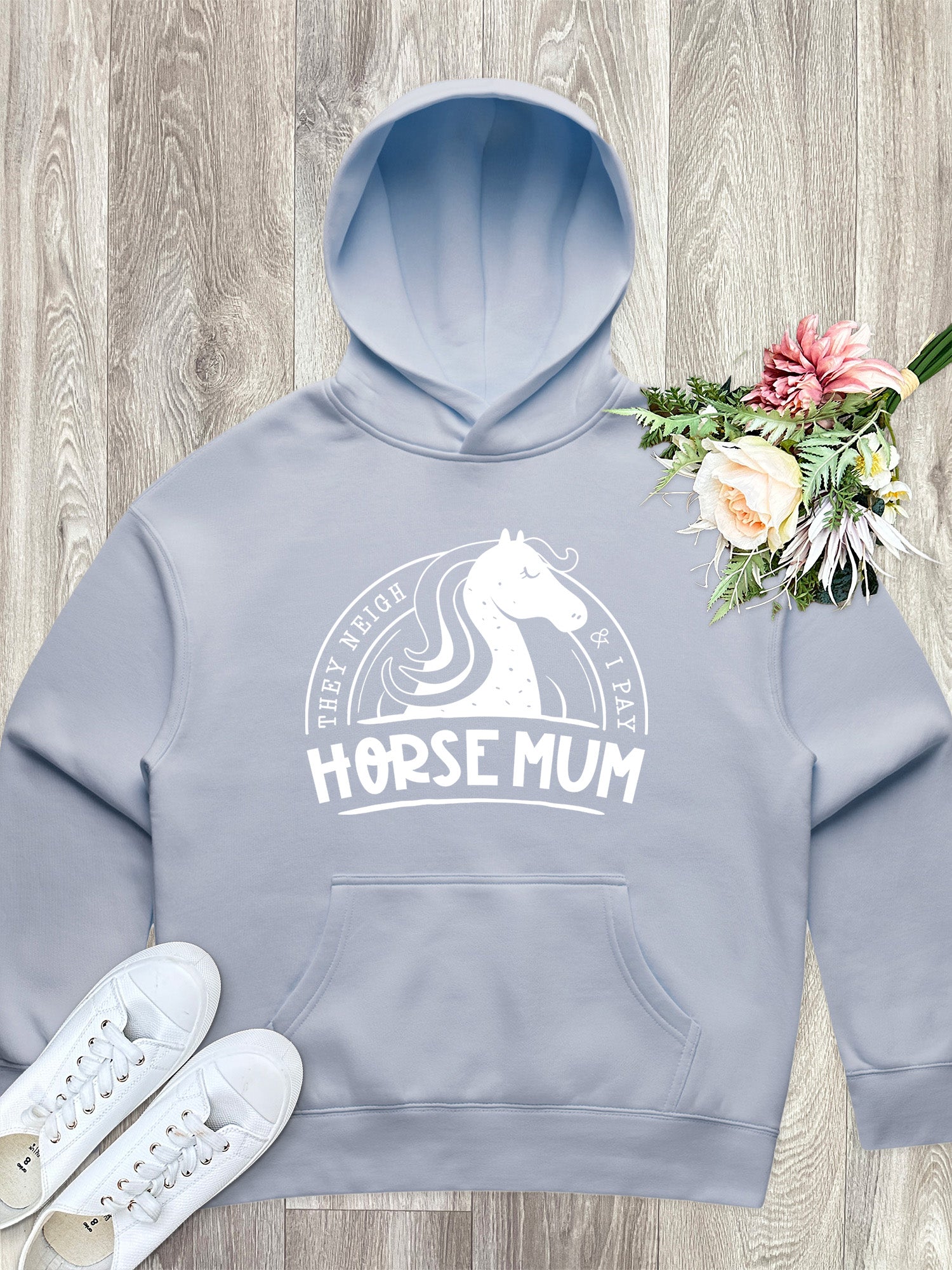 Horse Mum They Neigh & I Pay Women's Comfort Hood