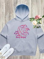 Just A Girl Who Loves Horses Women's Comfort Hood
