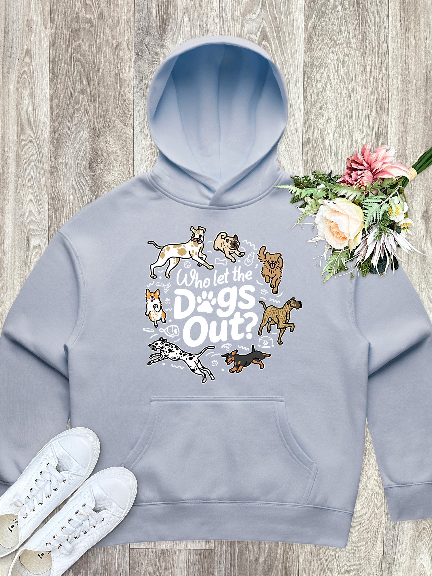 Who Let The Dogs Out? Women's Comfort Hood