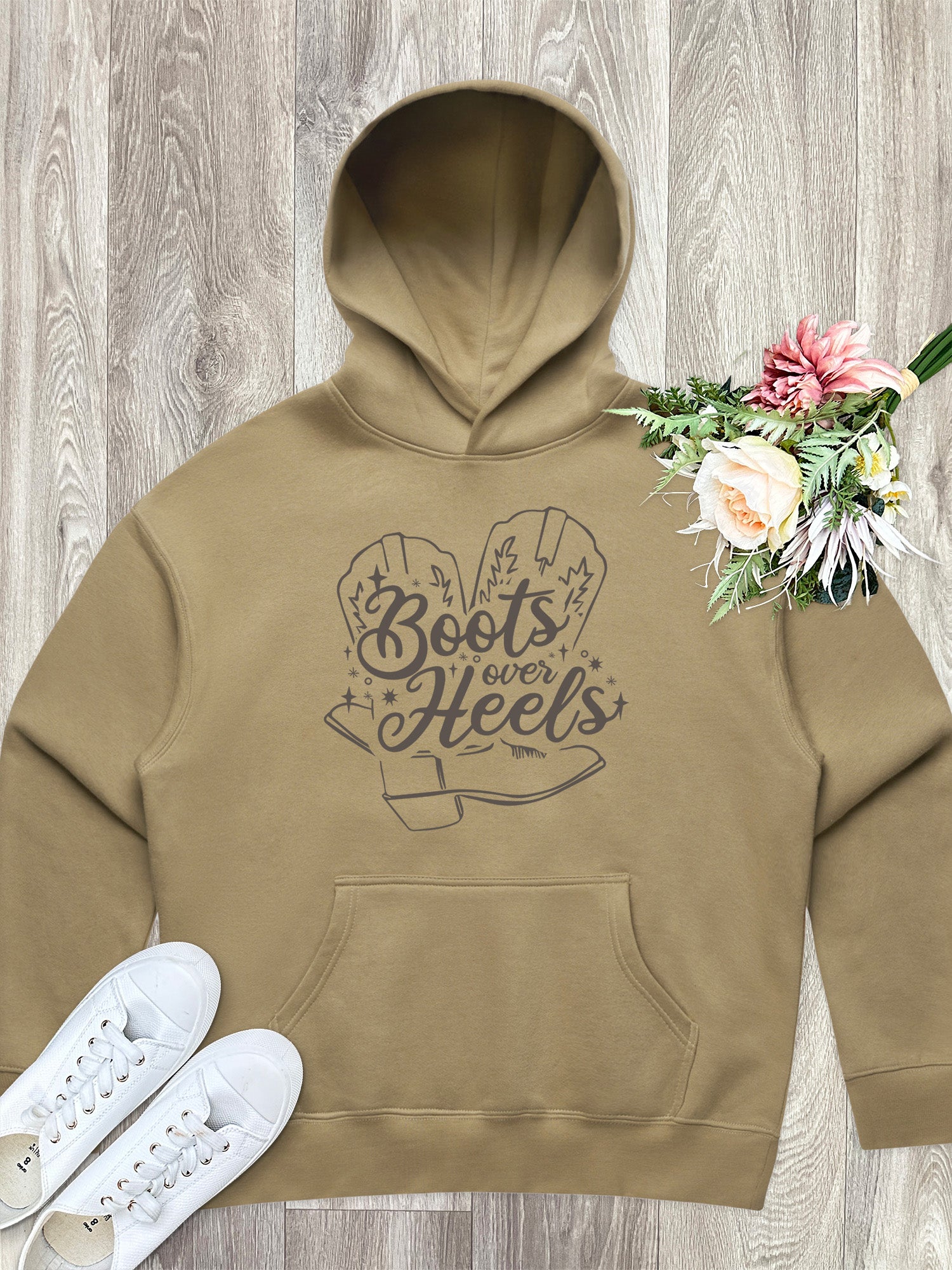 Boots Over Heels Women's Comfort Hood