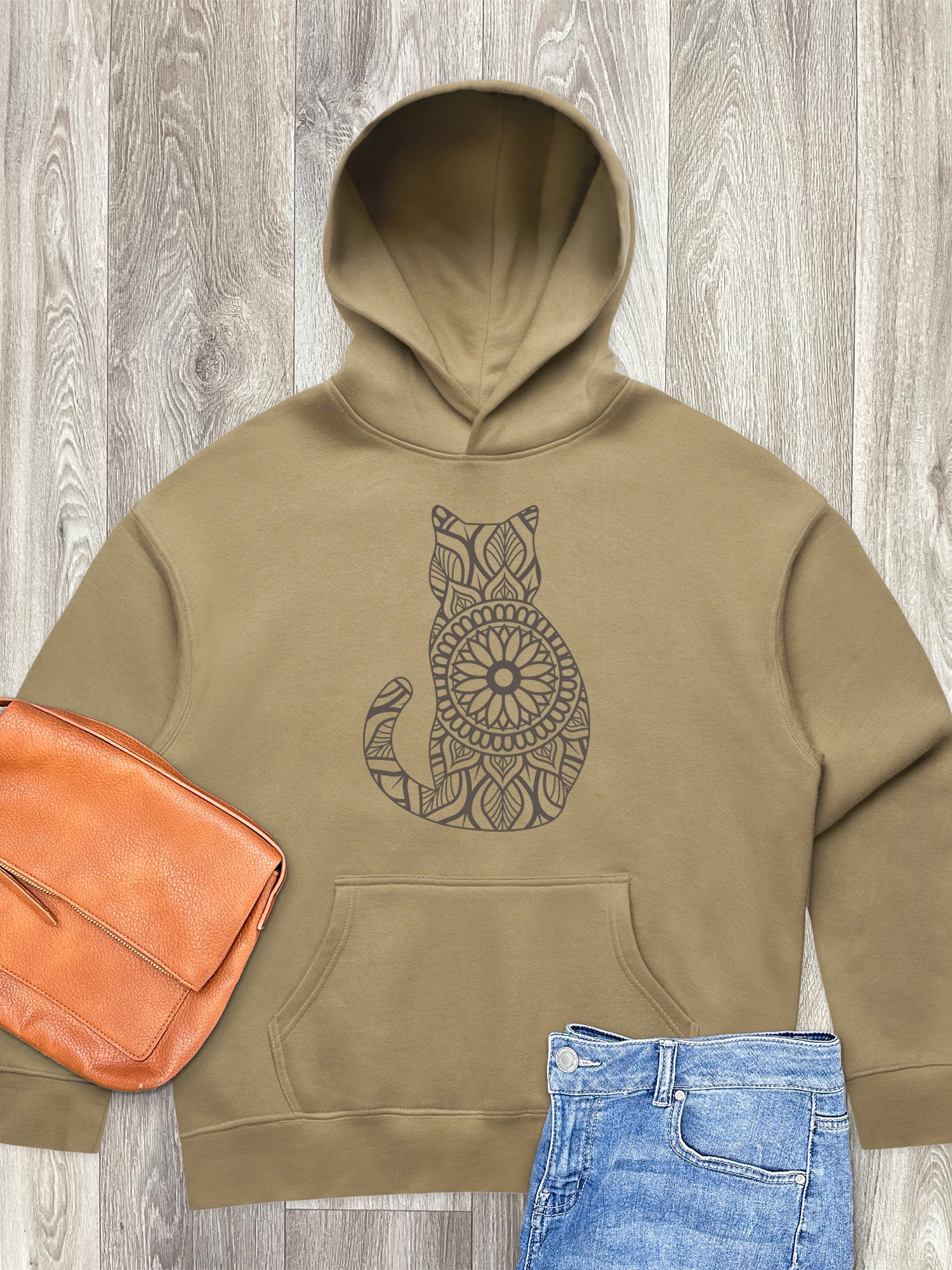 Cat Mandala Women's Comfort Hood