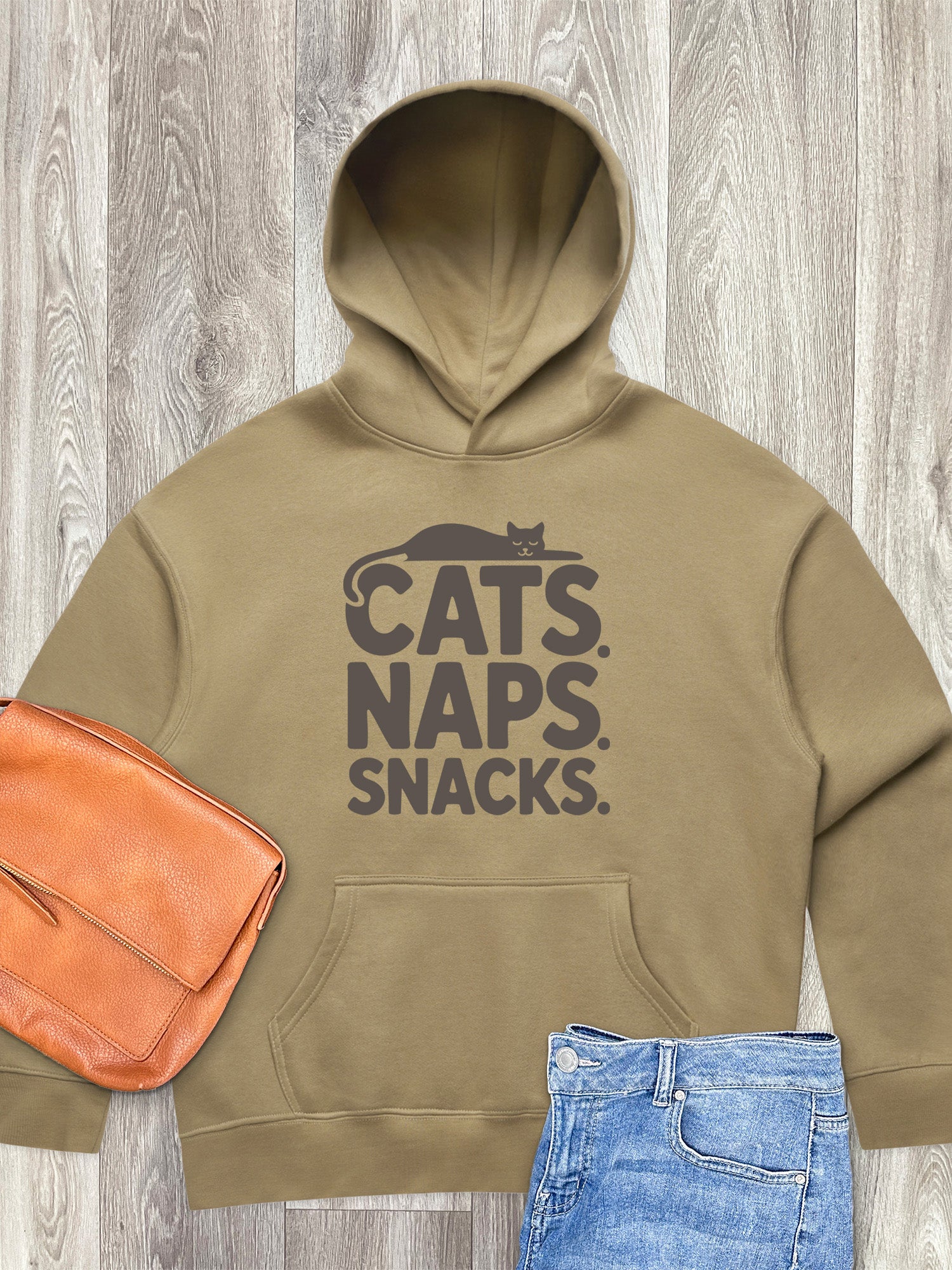 Cats. Naps. Snacks. Women's Comfort Hood