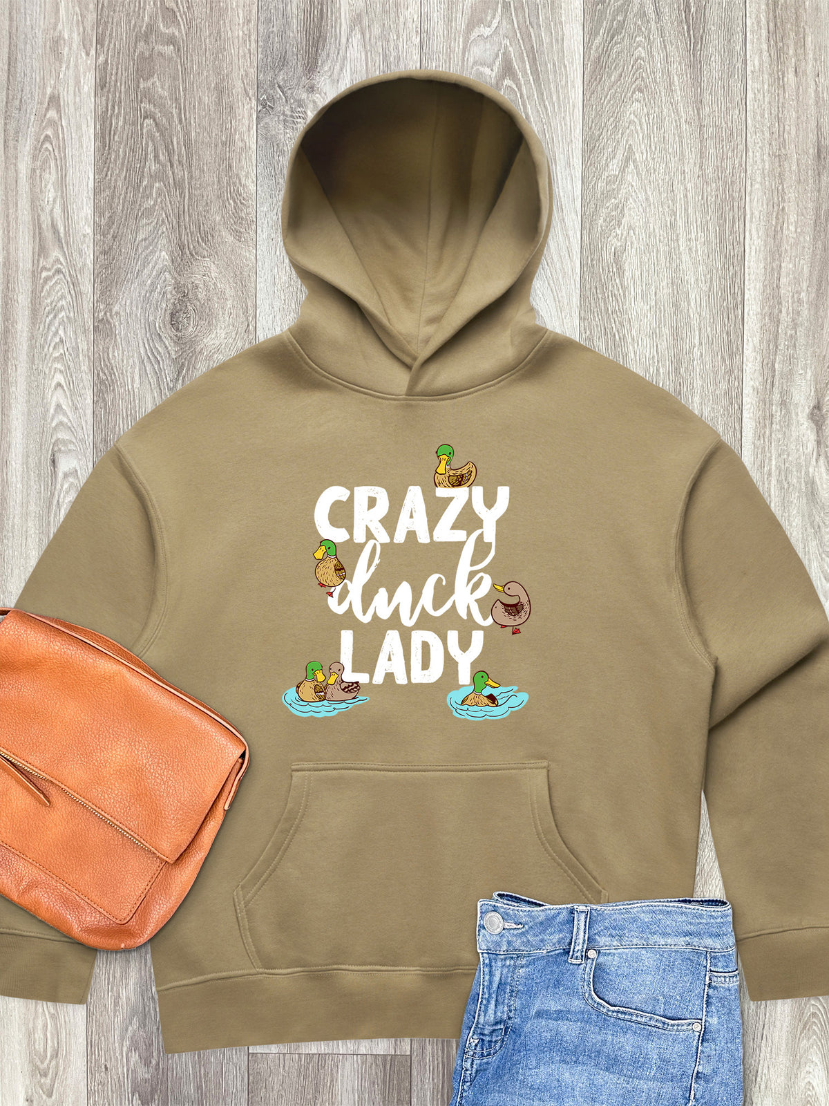 Crazy Duck Lady Women&#39;s Comfort Hood