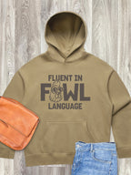 Fluent In Fowl Language Women's Comfort Hood