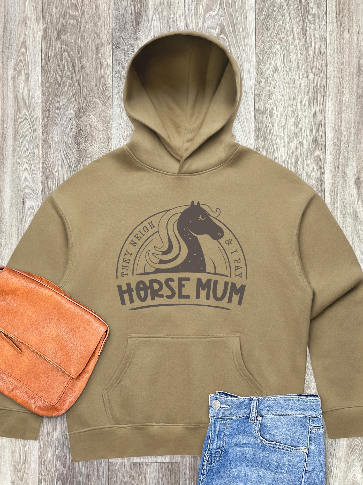 Horse Mum They Neigh & I Pay Women's Comfort Hood