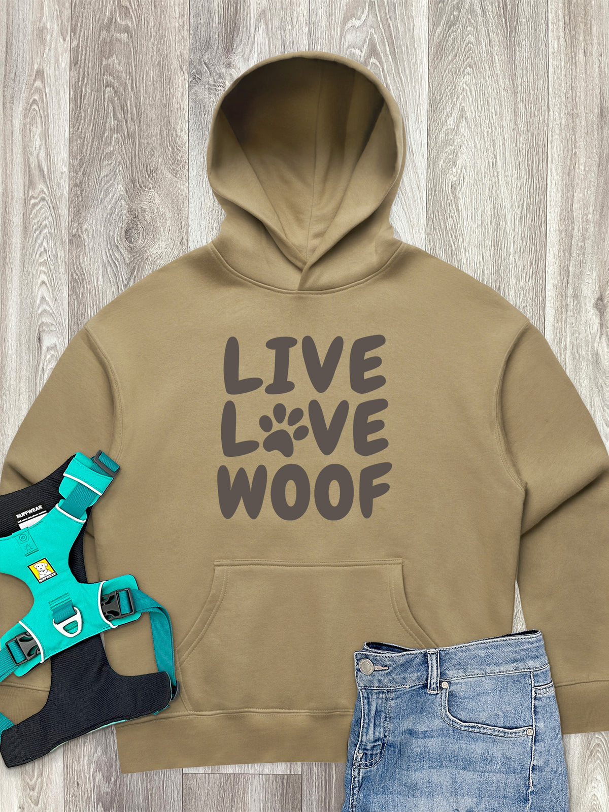 Live Love Woof Women&#39;s Comfort Hood