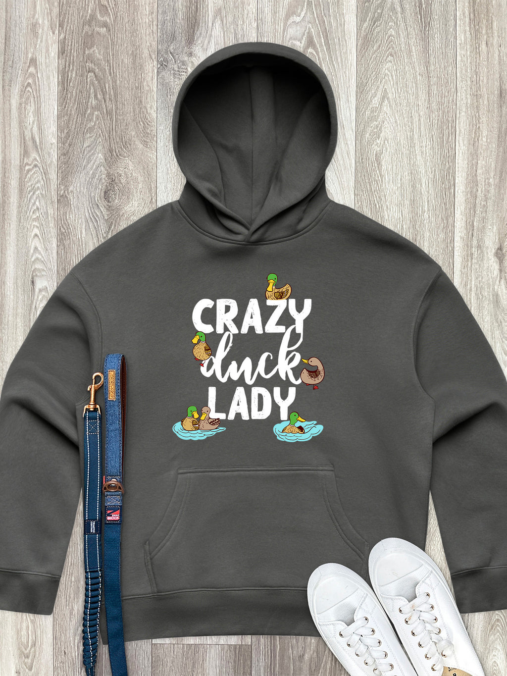 Crazy Duck Lady Women's Comfort Hood