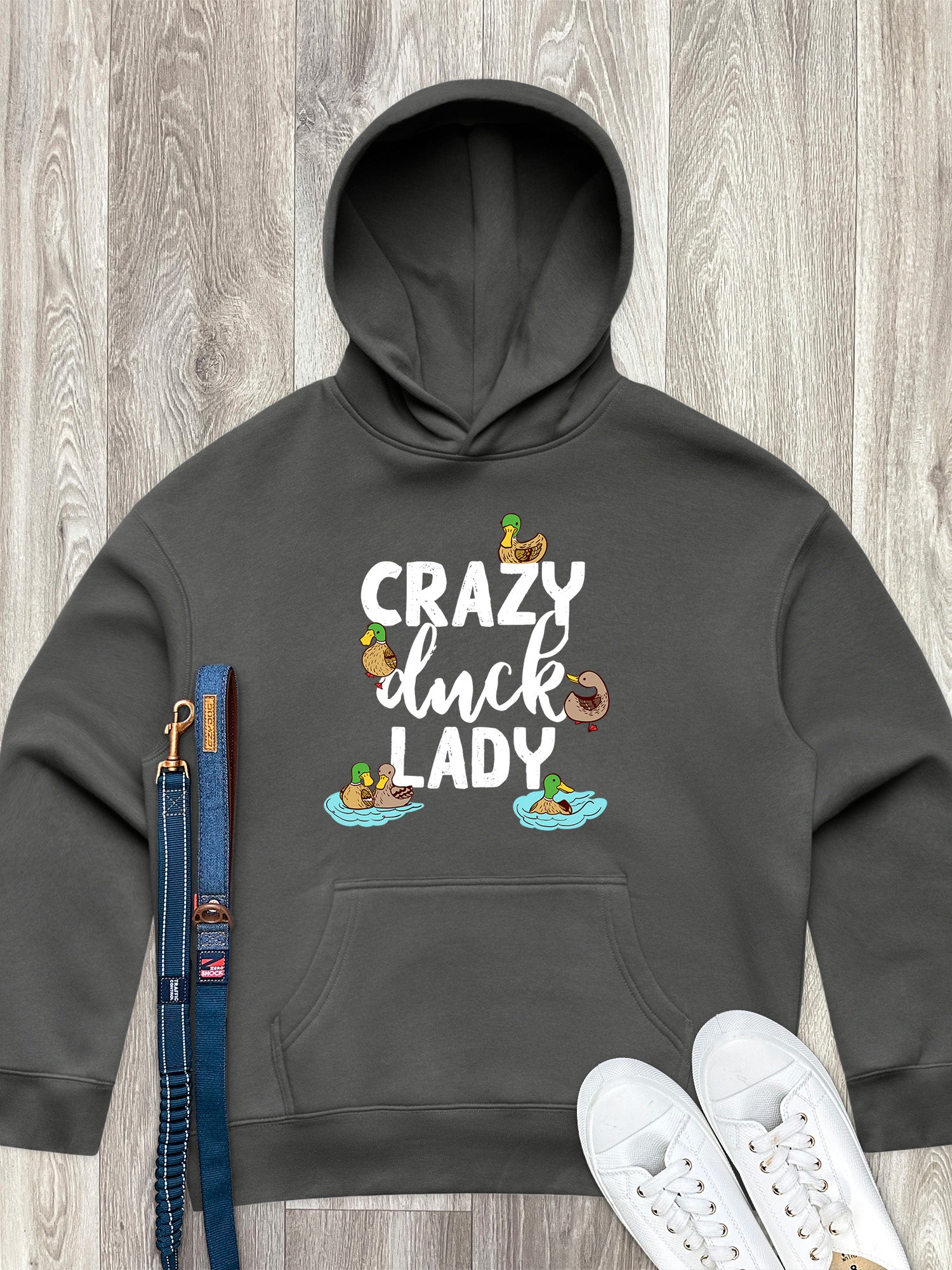 Crazy Duck Lady Women's Comfort Hood