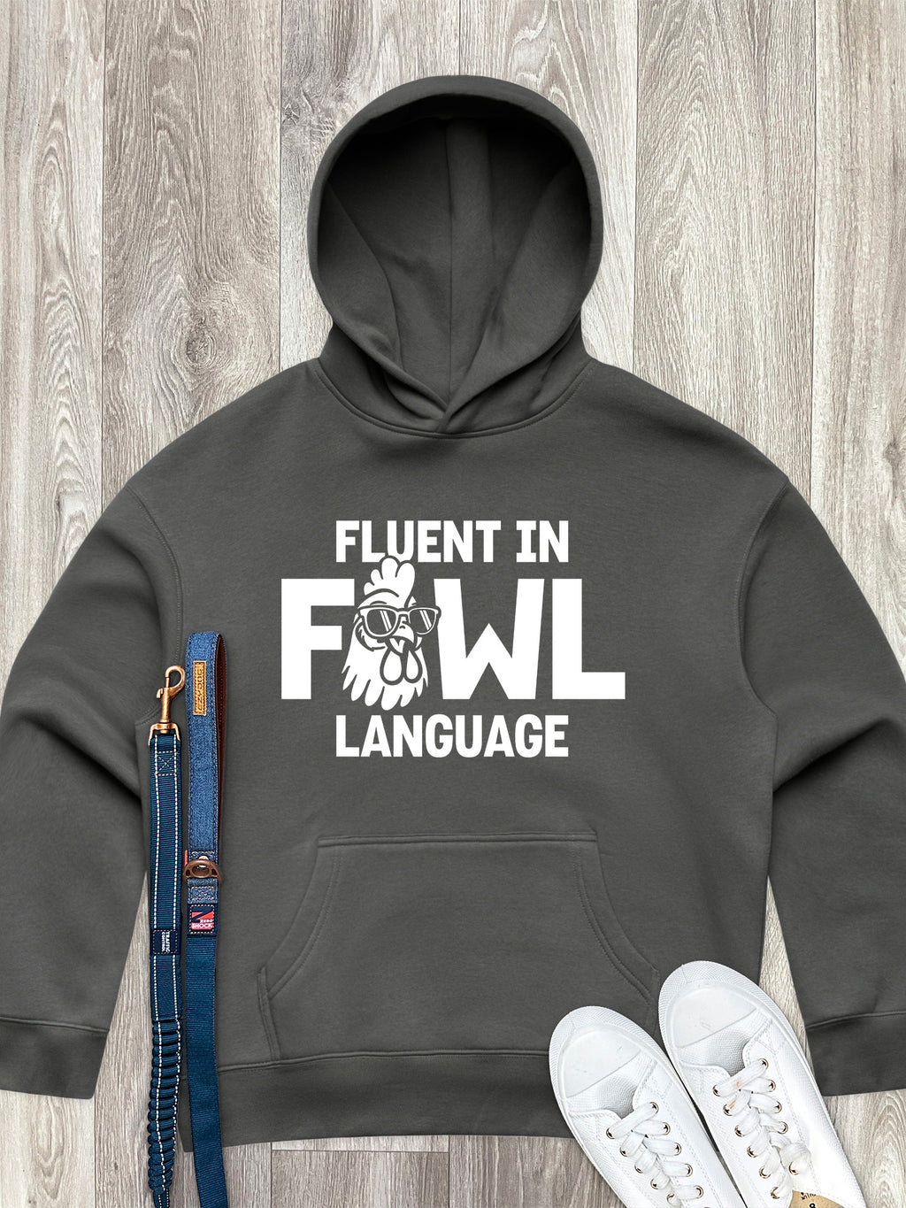 Fluent In Fowl Language Women's Comfort Hood