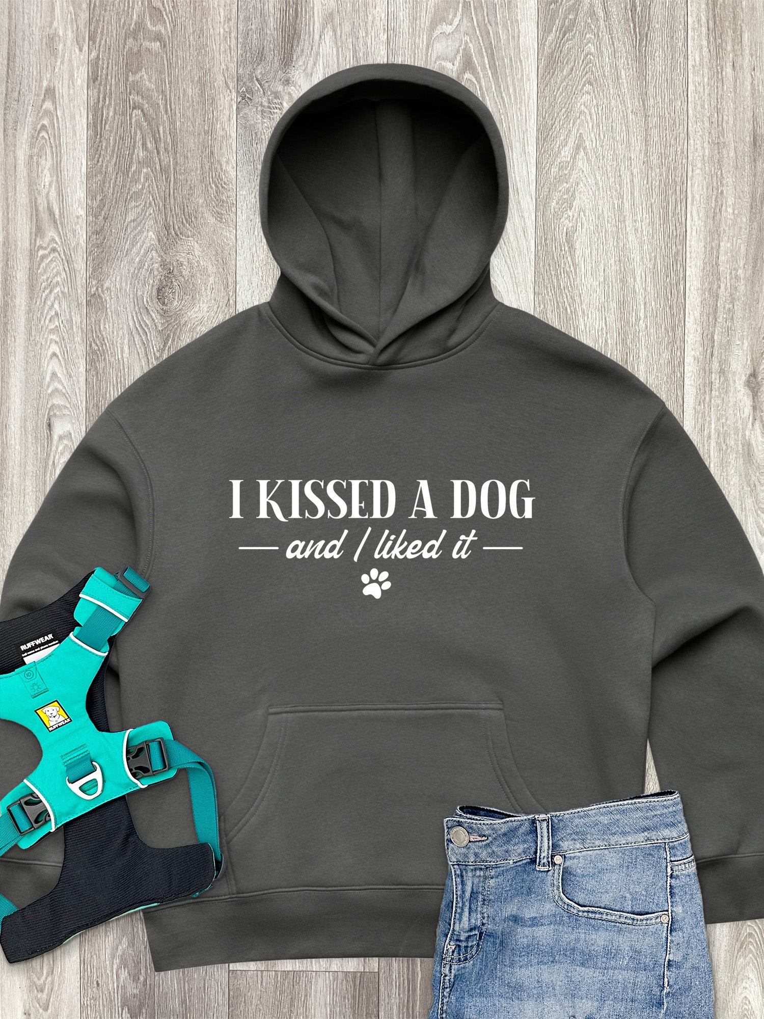 I Kissed A Dog And I Liked It Women's Comfort Hood
