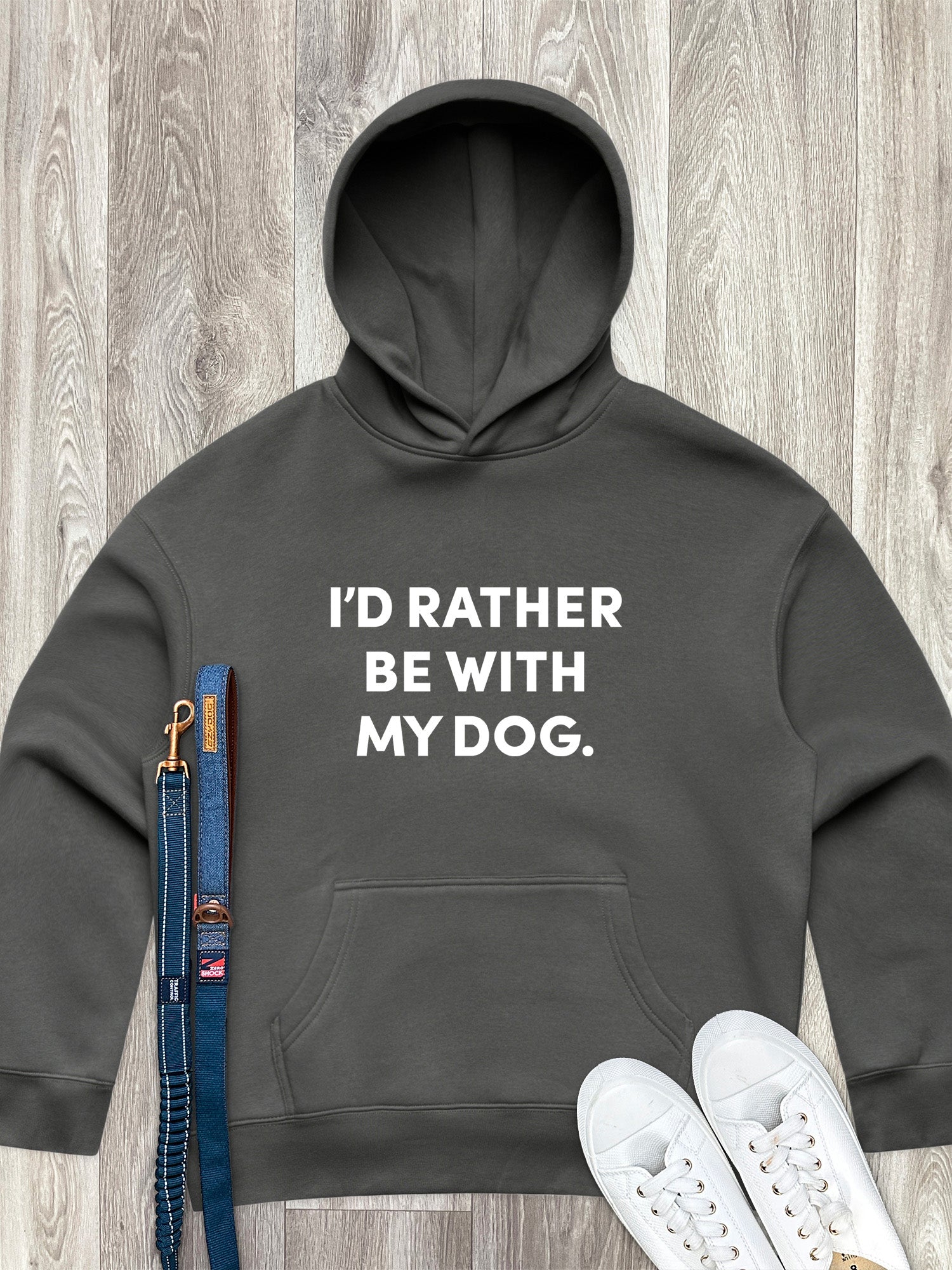 I'd Rather Be With My Dog. Women's Comfort Hood