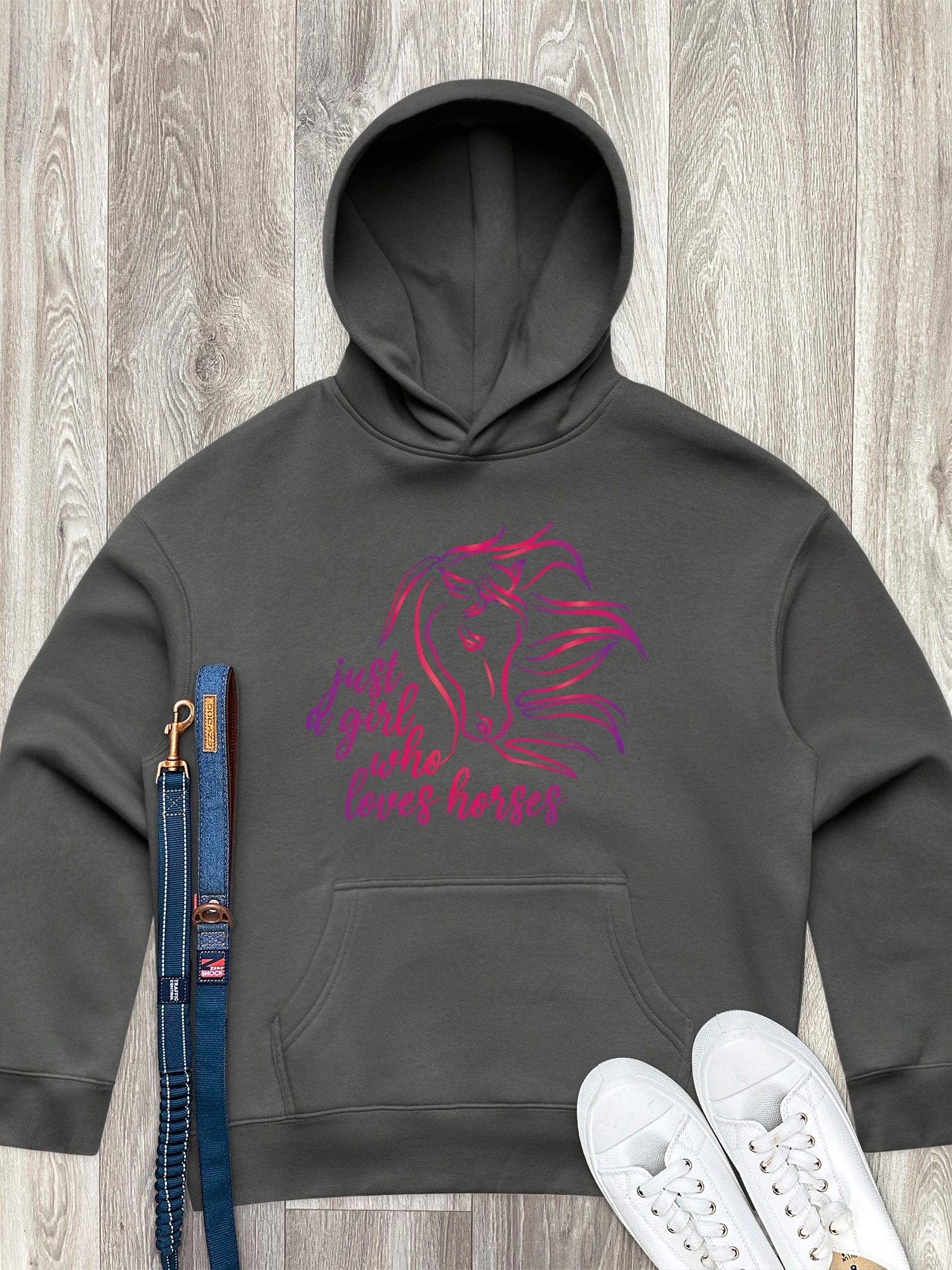 Just A Girl Who Loves Horses Women's Comfort Hood