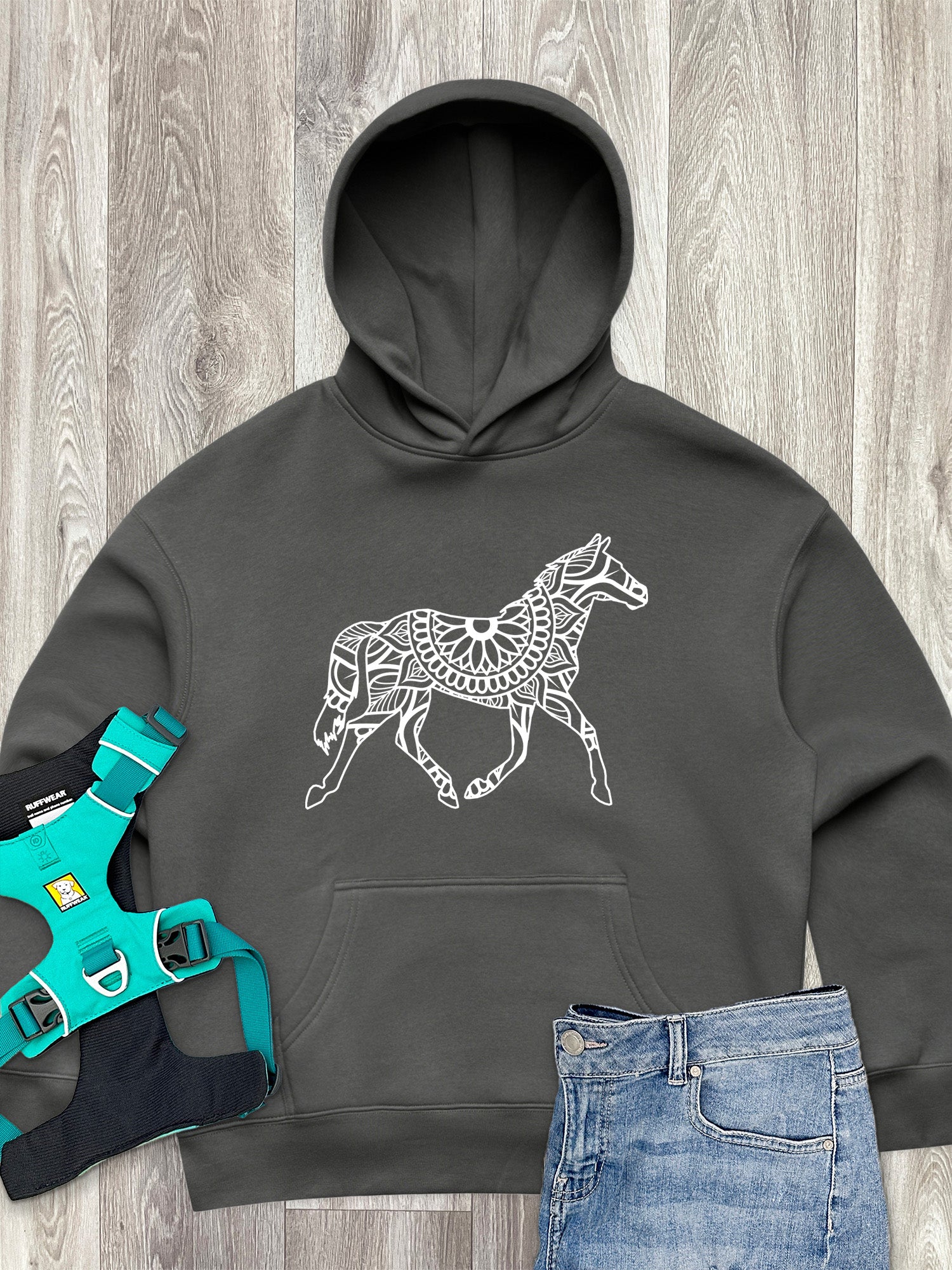 Horse Mandala Women's Comfort Hood