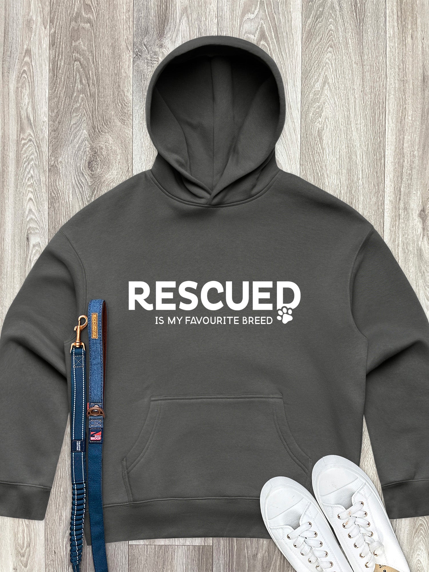 Rescued Is My Favourite Breed Women's Comfort Hood