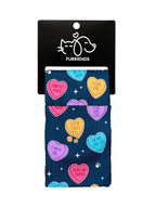 Candy Hearts Crew Socks