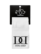 Dog Dad Monogram Crew Socks