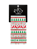 Merry Horsemas Ugly Sweater Style Crew Socks