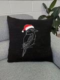 Kookaburra Christmas Edition Linen Cushion Cover