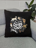 Who Let The Dogs Out? Linen Cushion Cover