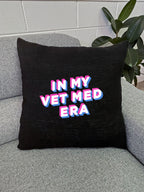 In My Vet Med Era Linen Cushion Cover