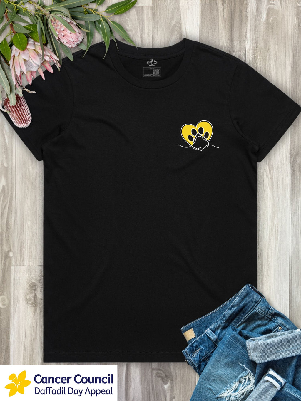 LIMITED EDITION Paw Prints On My Heart Ava Women's Regular Fit Tee