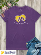LIMITED EDITION Paw Prints On My Heart Ava Women's Regular Fit Tee