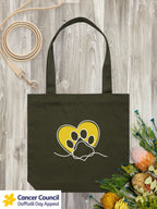 LIMITED EDITION Paw Prints On My Heart Edith Tote