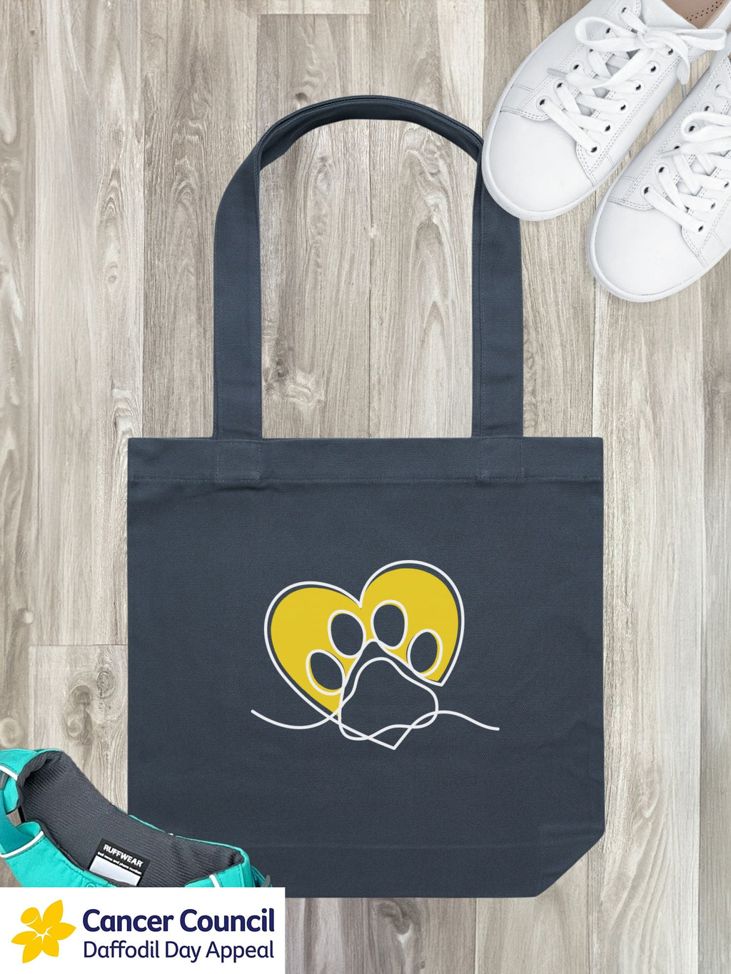 LIMITED EDITION Paw Prints On My Heart Edith Tote