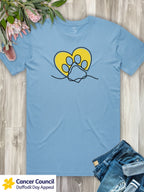 LIMITED EDITION Paw Prints On My Heart Essential Unisex Tee