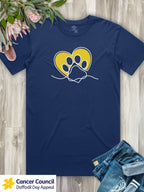 LIMITED EDITION Paw Prints On My Heart Essential Unisex Tee