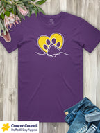 LIMITED EDITION Paw Prints On My Heart Essential Unisex Tee