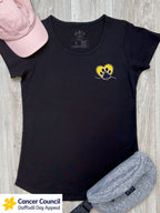 LIMITED EDITION Paw Prints On My Heart Remi Women's Scoop Neck Tee