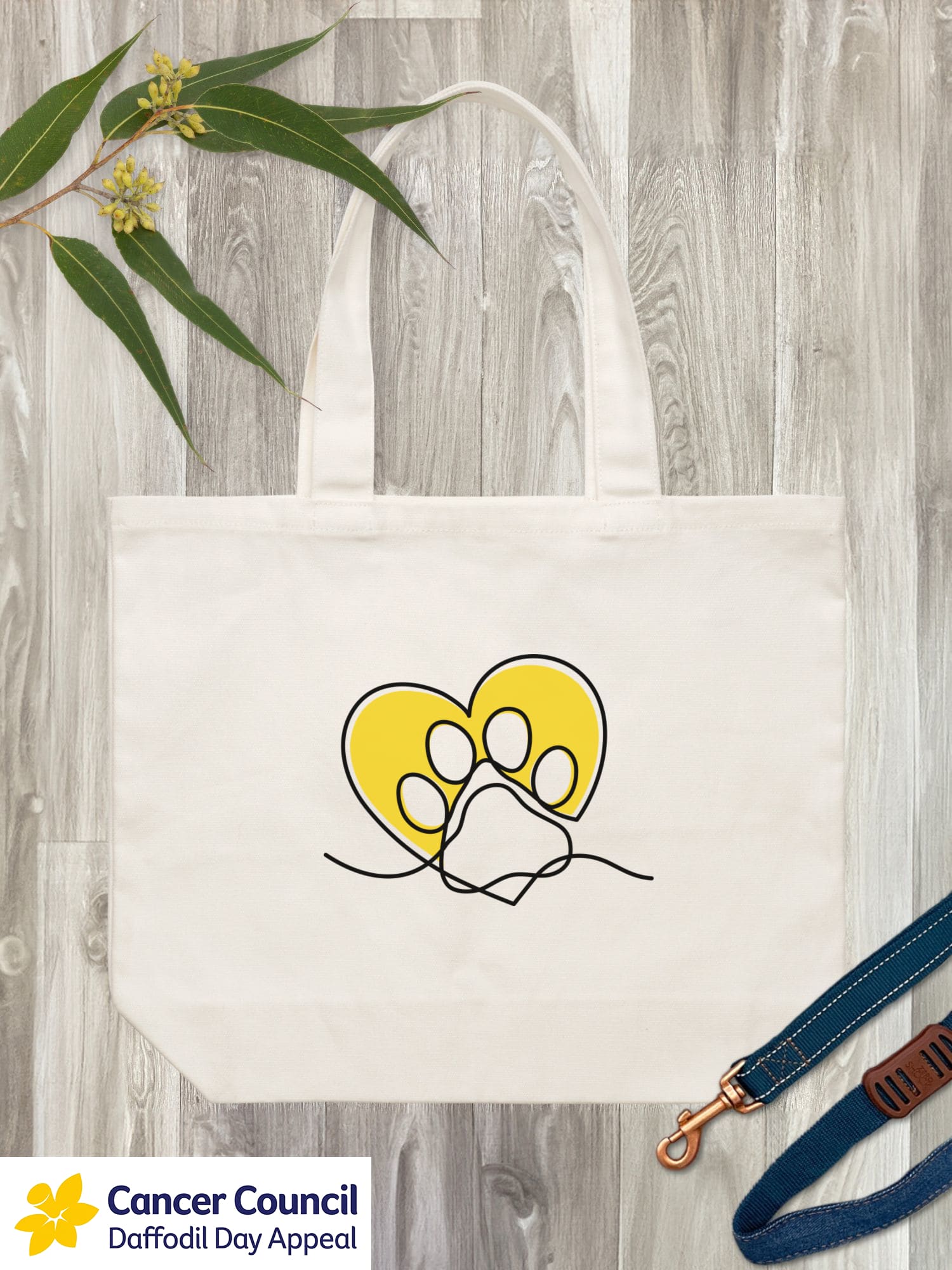 LIMITED EDITION Paw Prints On My Heart Stella Tote