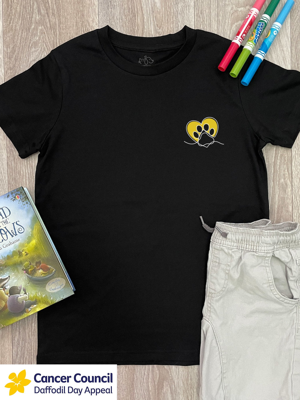 LIMITED EDITION Paw Prints On My Heart Youth Tee