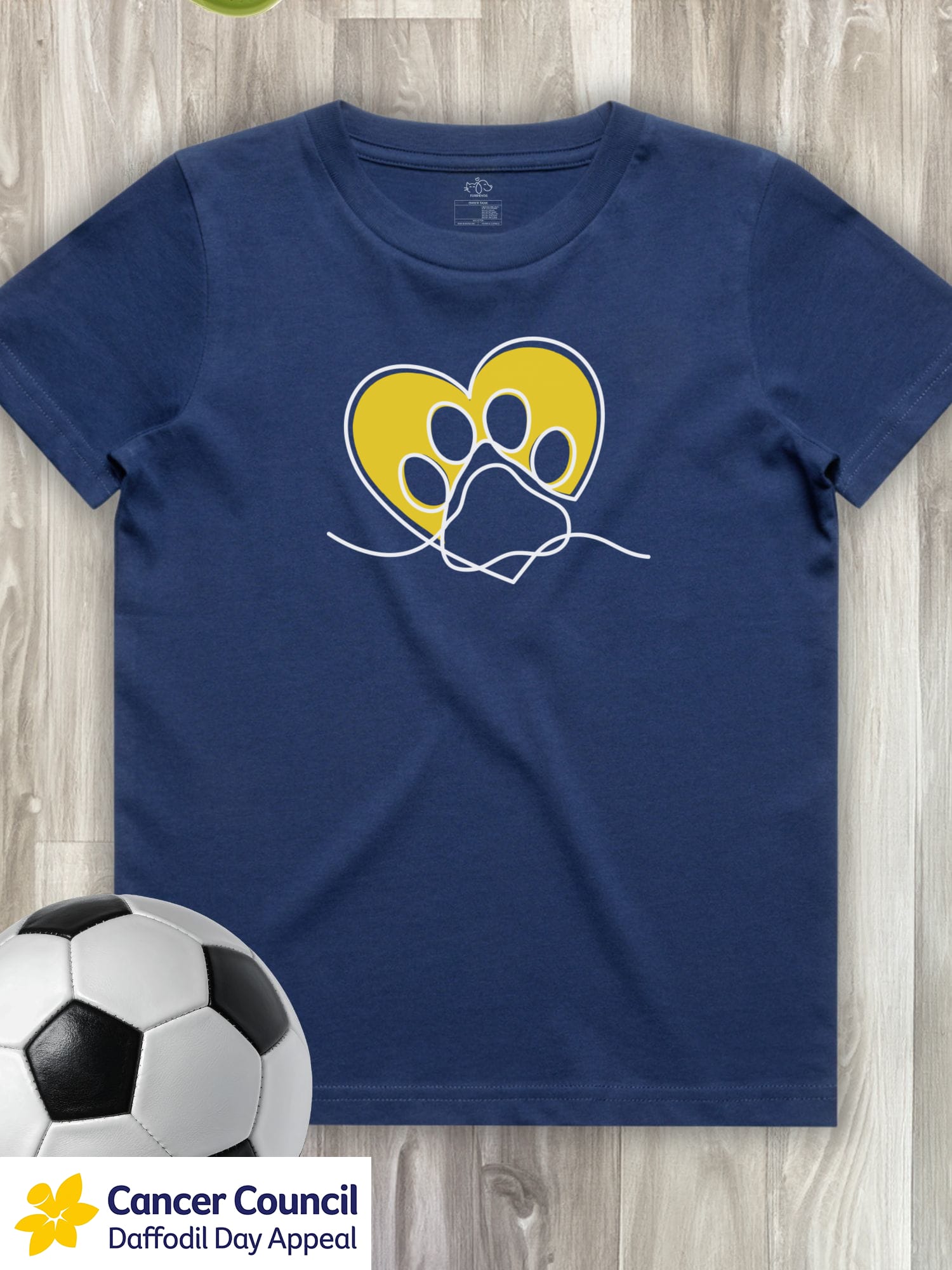 LIMITED EDITION Paw Prints On My Heart Youth Tee