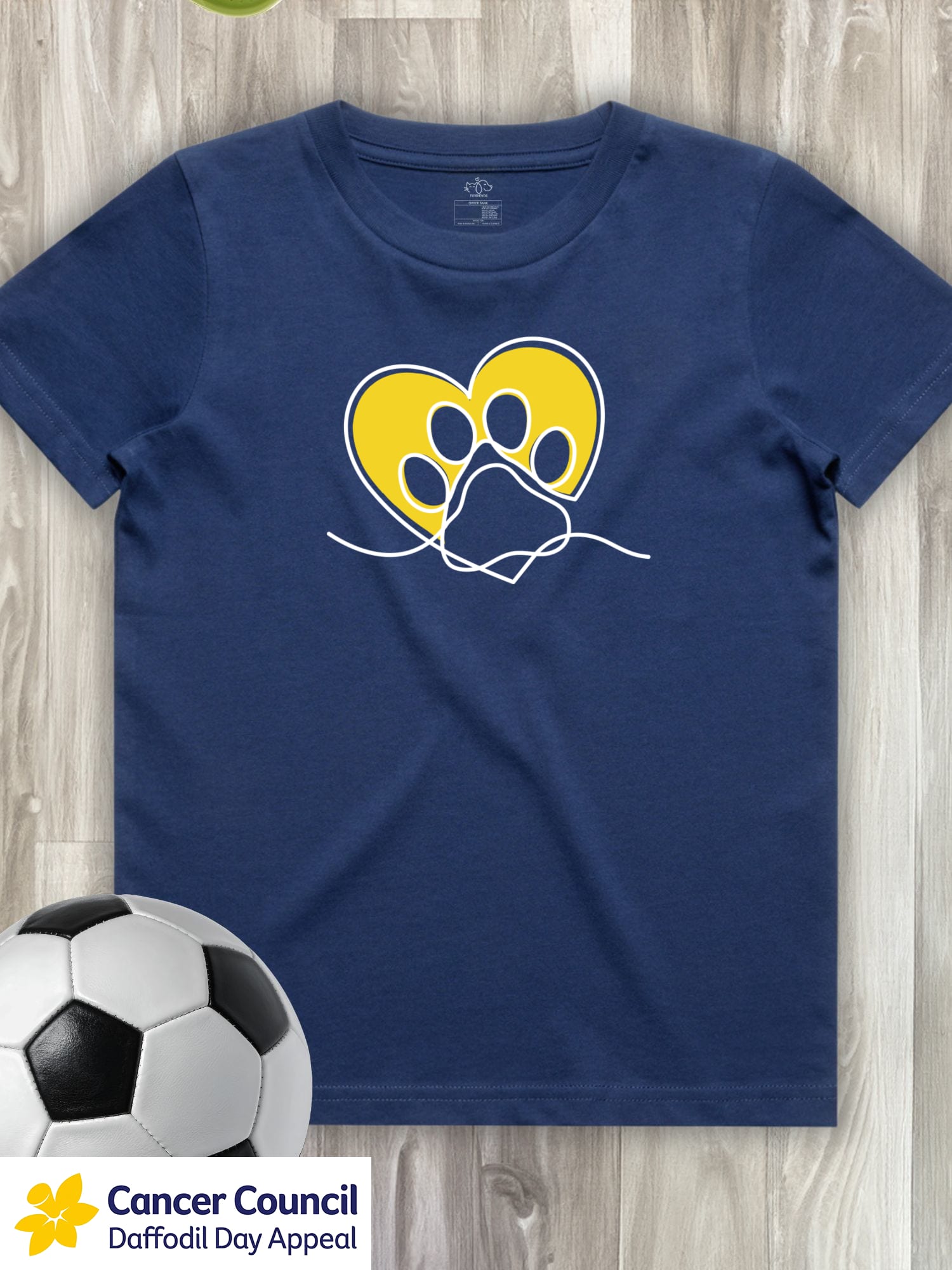 LIMITED EDITION Paw Prints On My Heart Youth Tee