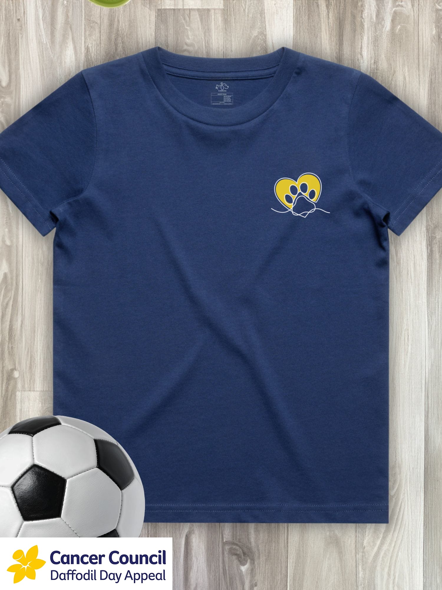 LIMITED EDITION Paw Prints On My Heart Youth Tee
