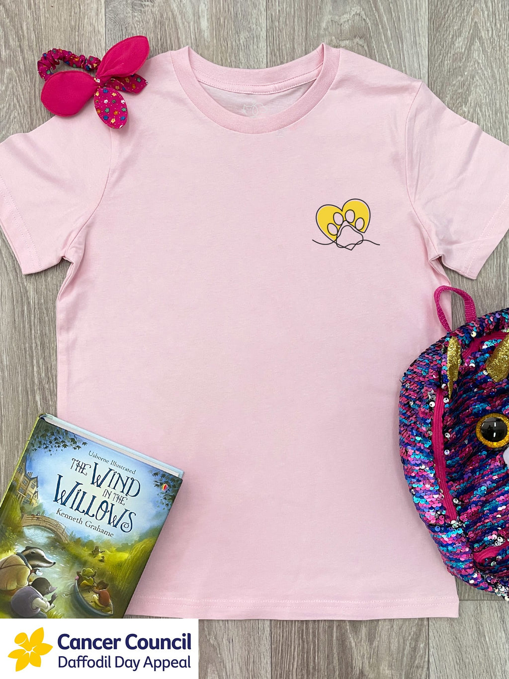 LIMITED EDITION Paw Prints On My Heart Youth Tee